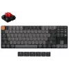 Keyboard Keychron K1 mechanical 80% QWERTY English, USB + Bluetooth, LED backlight, Grey
