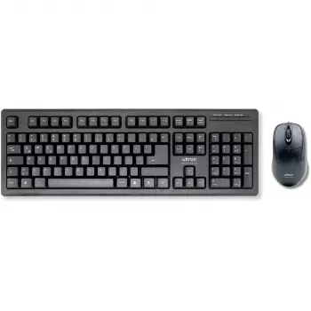 Ultron UMC-200 wired keyboard and mouse set, black