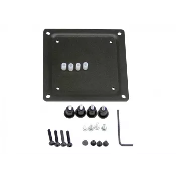 Conversion Plate Kit Ergotron 75 mm to 100 mm Black Steel
