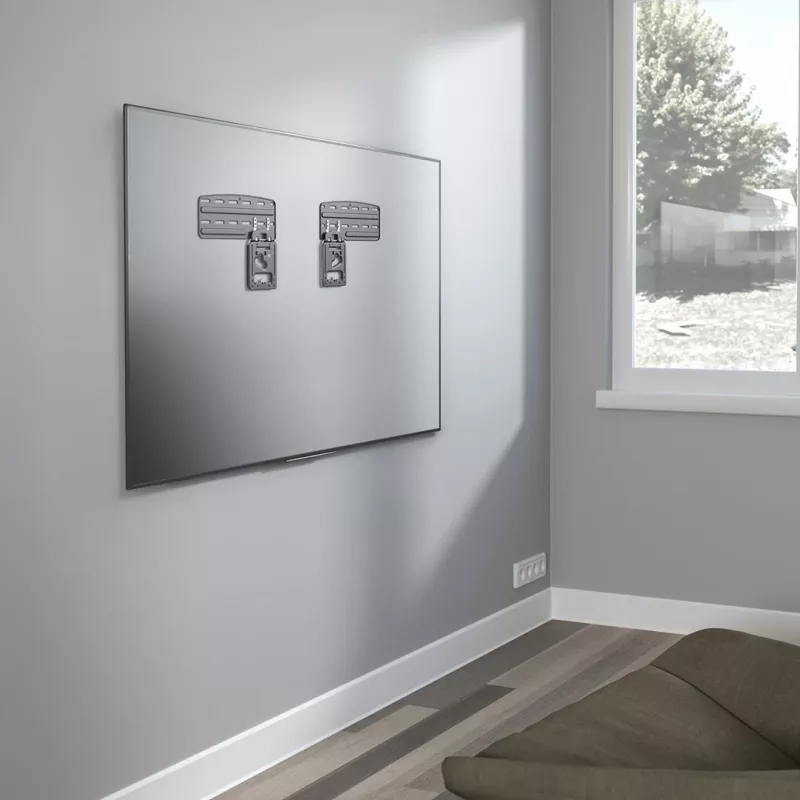Maclean TV bracket, compatible with Samsung QLED TVs, 43-85, max. 60kg, MC-806 N