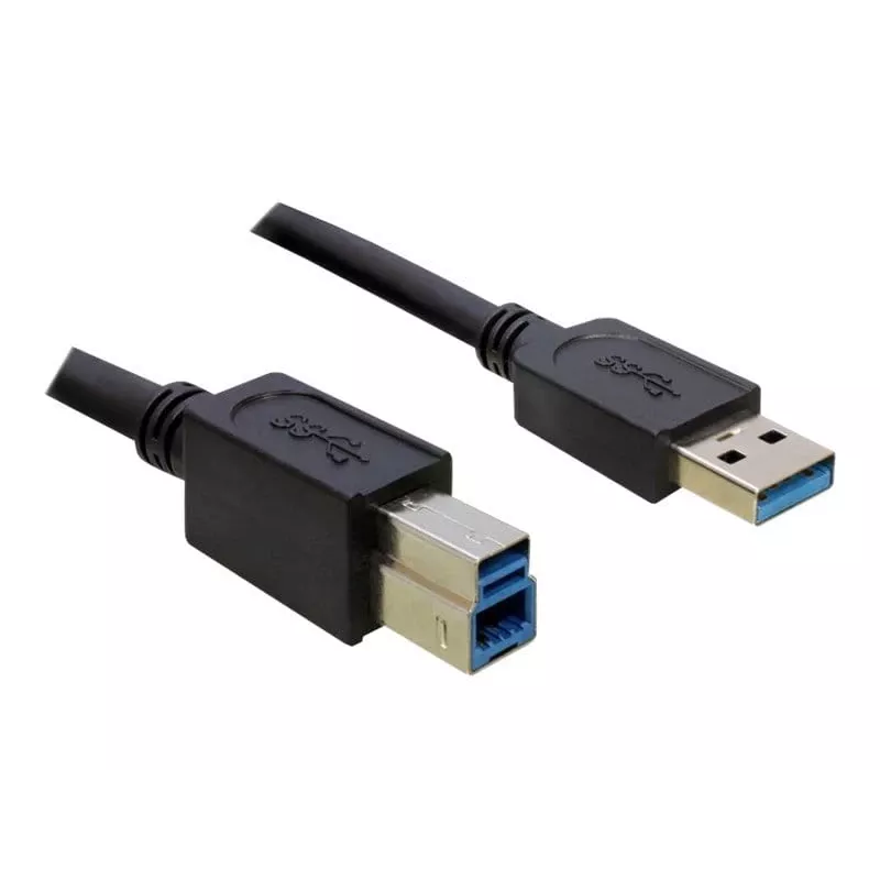 USB Hub DeLOCK 4 Port 5000 Mbit/s Black White