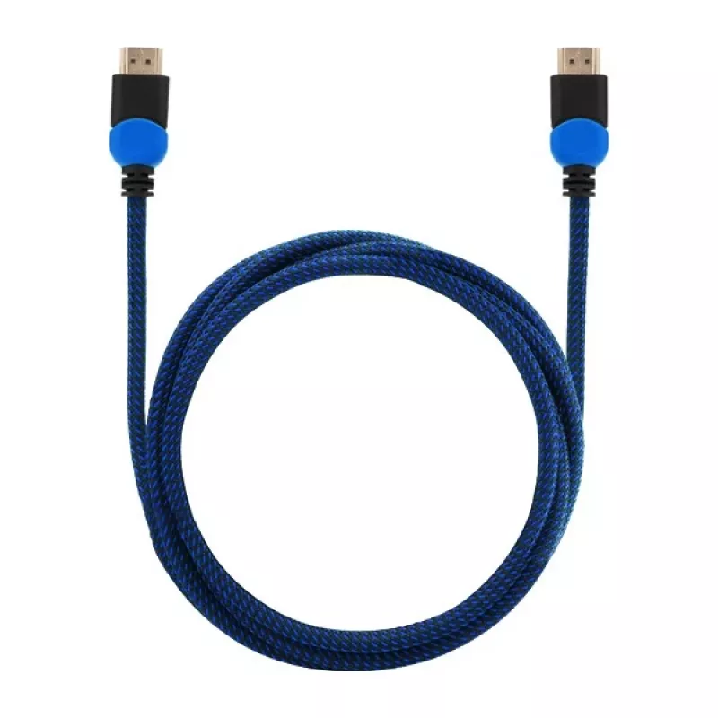 Savio GCL-02 HDMI cable 1.8 m HDMI Type A (Standard) Black,Blue