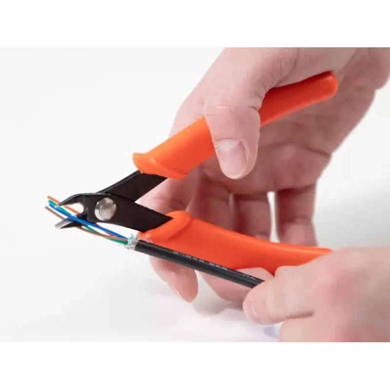 Diagonal pliers DeLOCK Side cutter orange 12.7 cm