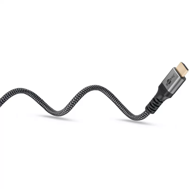 Goobay 65263 HDMI-Cable 5 m HDMI Type A (Standard) Grey (65263)