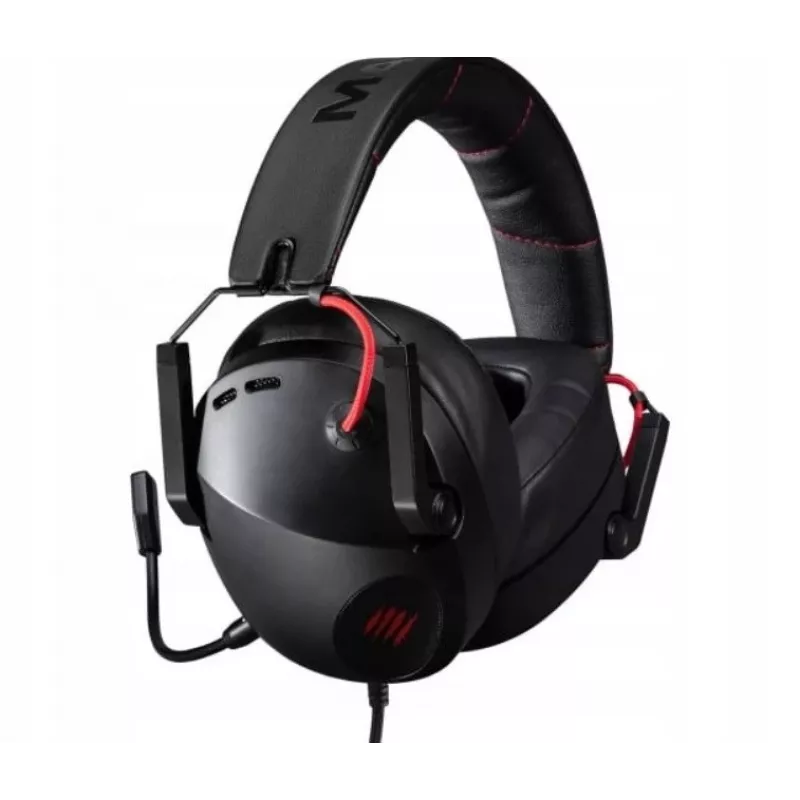 Headset mad-catz P.I.L.O.T. 3 — wired binaural gaming headset, 3.5 mm, 50 mm drivers, 105 dB sensitivity, black