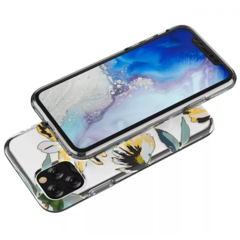 Protective phone case Devia for iPhone 11 Pro Max, yellow