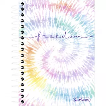 Writing Notebook Herlitz New Batik Freedom 200 Sheets Multicolour