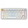 Mechanical Keyboard GLORIOUS GMMK Pro 75% White Hot-Swap RGB, ISO layout