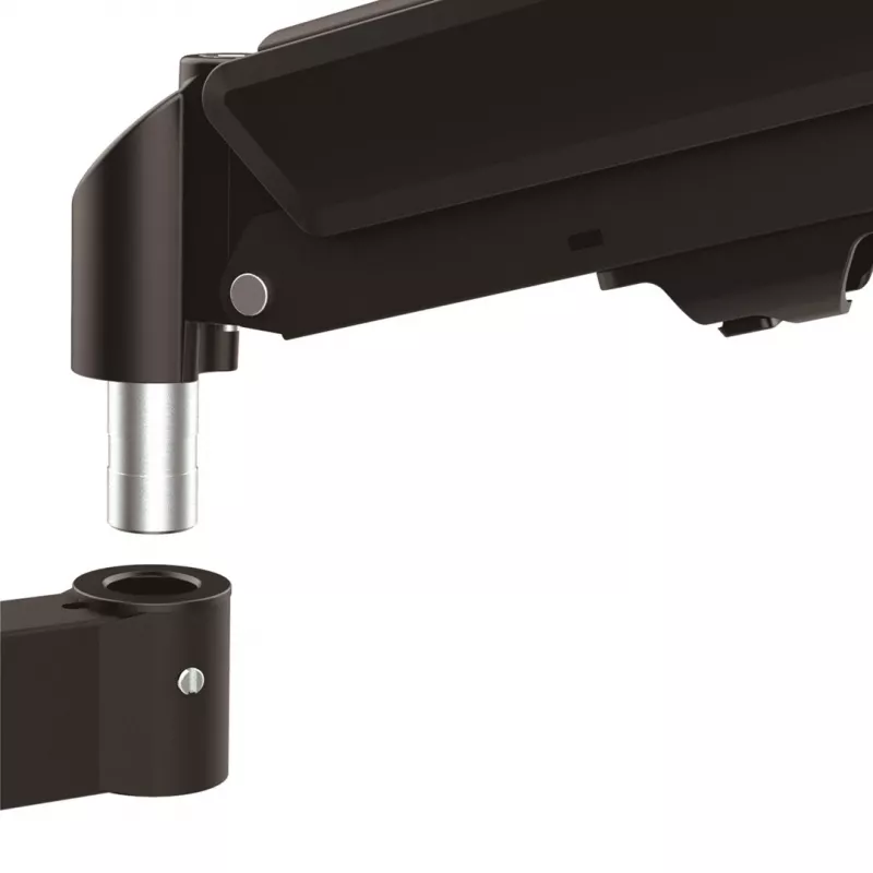 Maclean 2 monitor mount, gas spring, 17-32, 2-10kg, black, MC-136