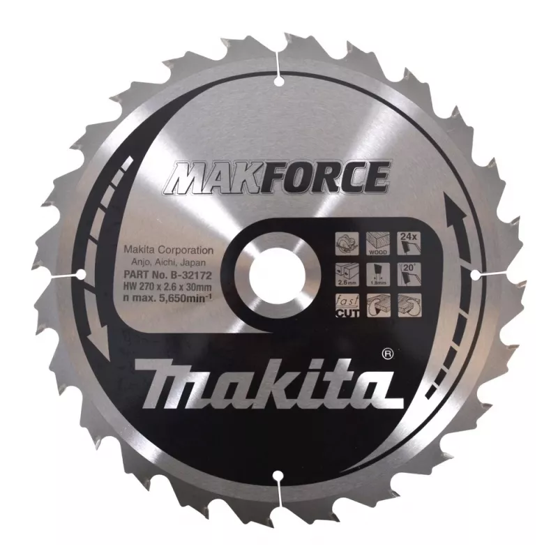 MAKITA CIRCULAR SAW 270x30x24z MAKFORCE WOOD