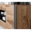 Cama chest of drawers WOOD wotan oak/antracite