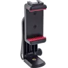 InLine smartphone holder 55–85 mm with 1/4 inch thread and cold shoe, black