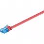 Wentronic CAT6a U/UTP 3m Patch Cable, RJ-45 Male/Male, Gold, U/UTP (96333)
