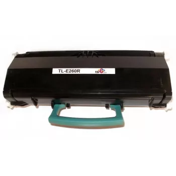 Toner Lexmark E260 Black remanufactured 3000 pages