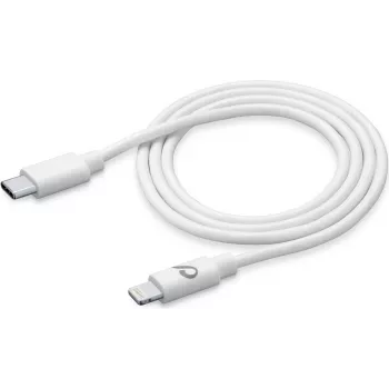 Cellularline Power Cable 120cm - USB-C to Lightning USB-C to Lightning cable for recharging and transferring data