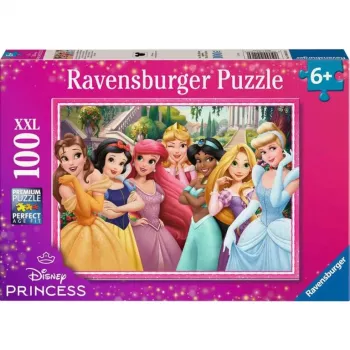 Children's jigsaw puzzle Ravensburger Disney Princess “Life is a fairy tale” — 100 pieces, for kids