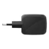 AC indoor fast charger Belkin WCH020kqBK, 2× USB-C, universal compatibility, power protection, black