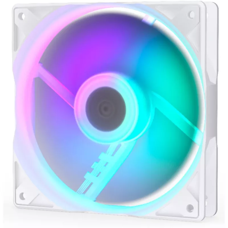 Computer Cooling Fan ENDORFY Stratus 120 White PWM ARGB 120mm