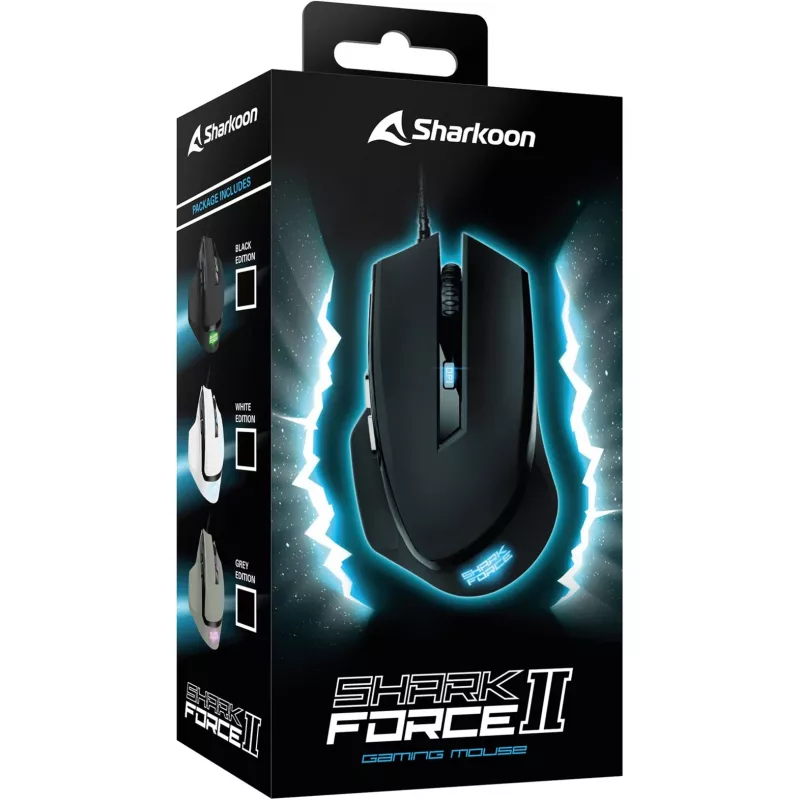 Mouse Sharkoon SHARK Force II USB Type-A Optical 4200 DPI