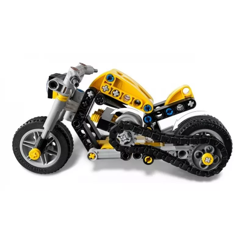 LEGO TECHNIC 42225 Yellow Motorcycle