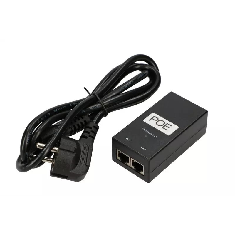 Extralink POE Power Supply POE-24-24W, 24V, 1A, 24W, cable included
