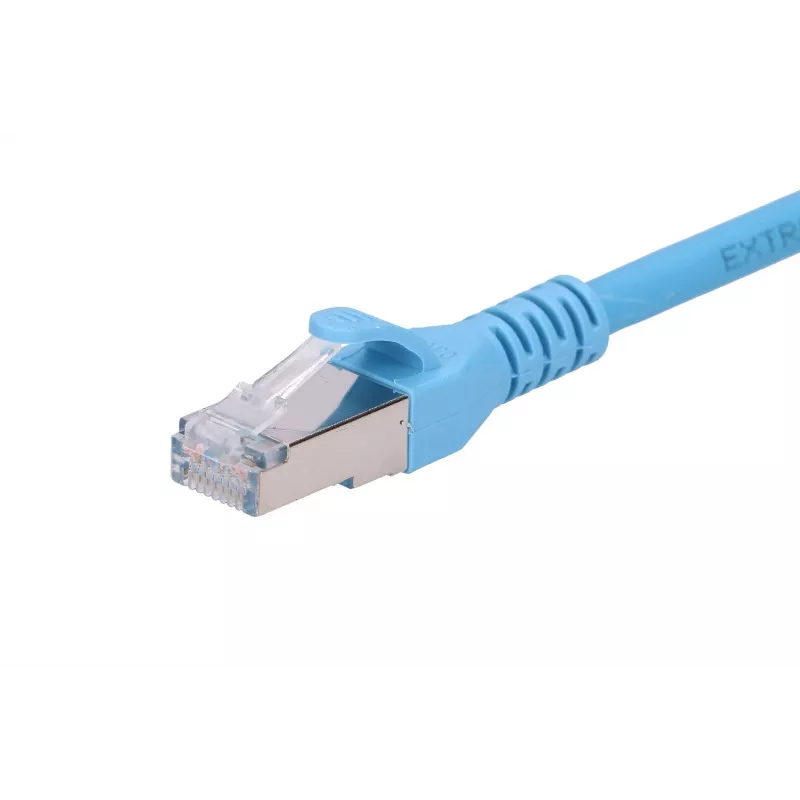 Network Cable Extralink LAN Patchcord Kat.6A RJ-45 Cat6a 3m Blue