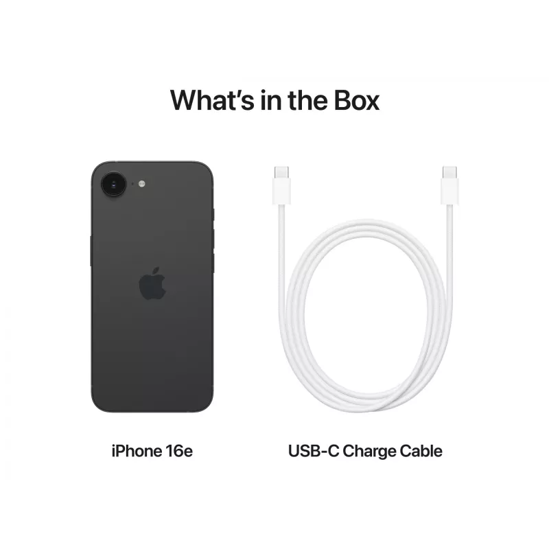 Smartphone Apple iPhone 16e 6.1 inch 256 GB Black