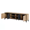 Cama 4D RTV cabinet OVO 180x38xH53 oak/concrete