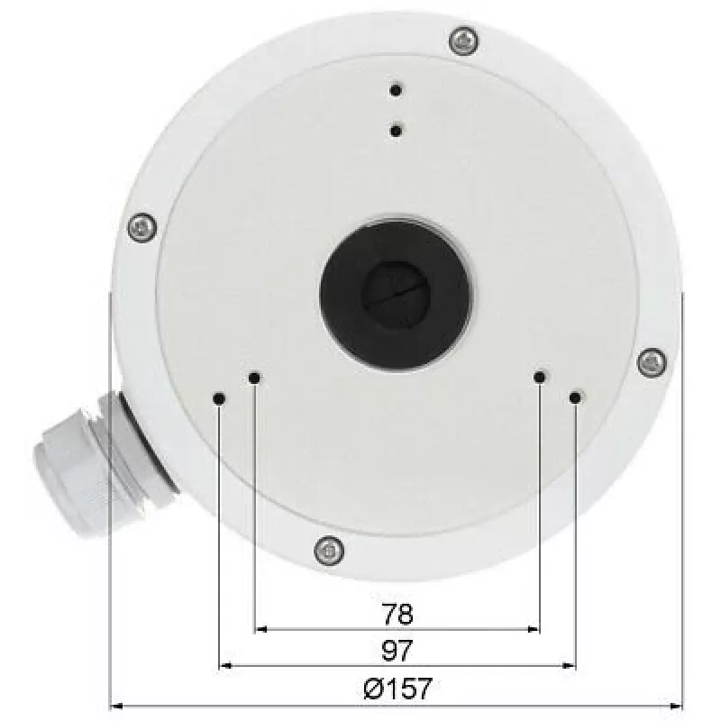 Hikvision Digital Technology DS-1280ZJ-M security camera accessory Junction box