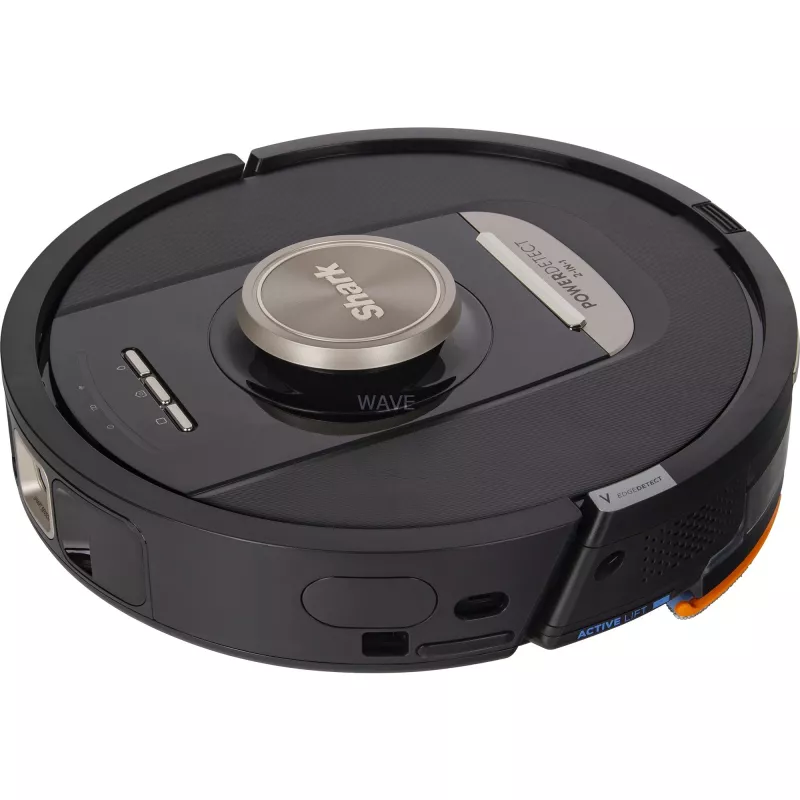 Shark PowerDetect NeverTouch Pro RV2800ZEEU 2-in-1 Vacuum and Mopping Robot, LiDAR, 20kPa, Black