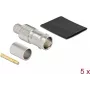 BNC jack for crimping RG-6 DeLOCK 90029