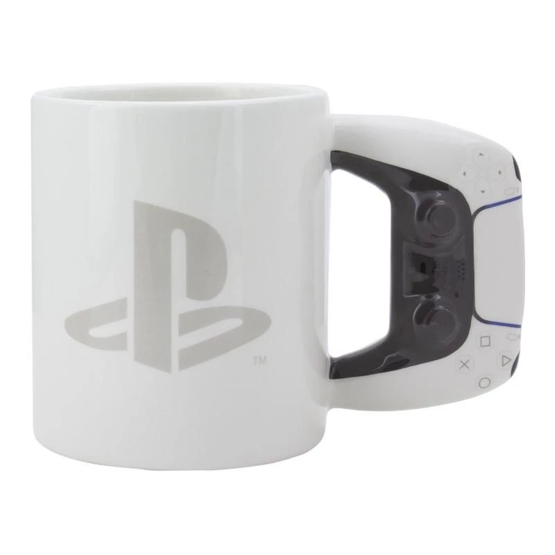 Mug Paladone PlayStation Shaped PS5 White 0.48 L Single-piece