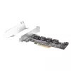 SILVERSTONE Serial ATA controller SST-ECS06 — PCIe card with 6 SATA ports
