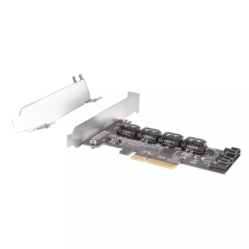 SILVERSTONE Serial ATA controller SST-ECS06 — PCIe card with 6 SATA ports