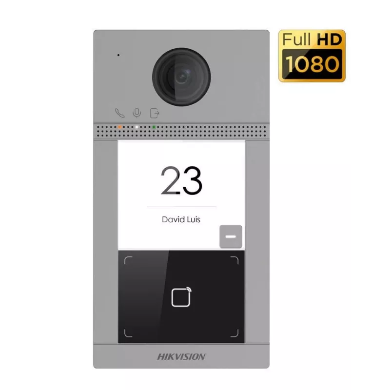 Hikvision DS-KIS604-S(C) video intercom system 2 MP 17.8 cm (7) Black, Grey, Silver