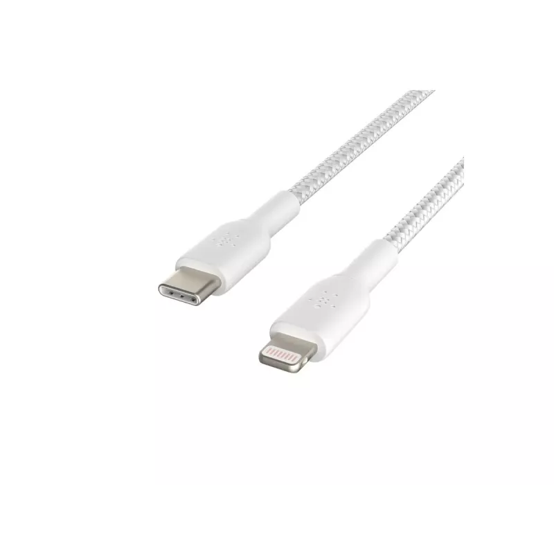 Lightning Cable Belkin CAA004BT2MWH 2m White