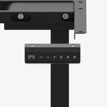 Electric height-adjustable desk base Mark Adler MA-XENO 4.5 Black, height 73–119 cm, max load 100 kg, width 95 cm