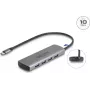 USB Hub DeLOCK 64293 Type-C 10000 Mbit/s Grey
