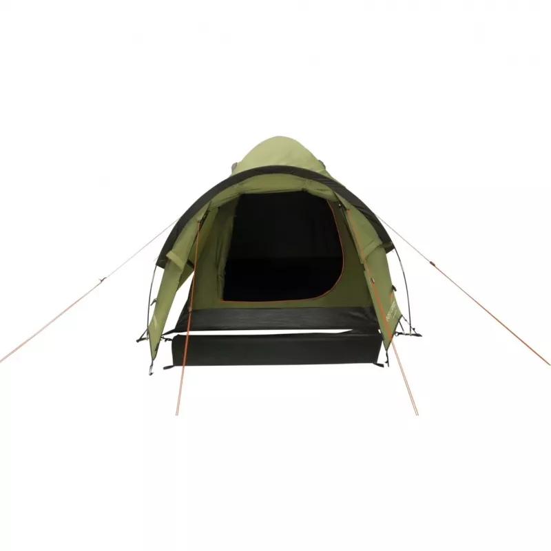 Easy Camp Setesdal 2 dome tent (olive green, with tunnel porch, model 2025)
