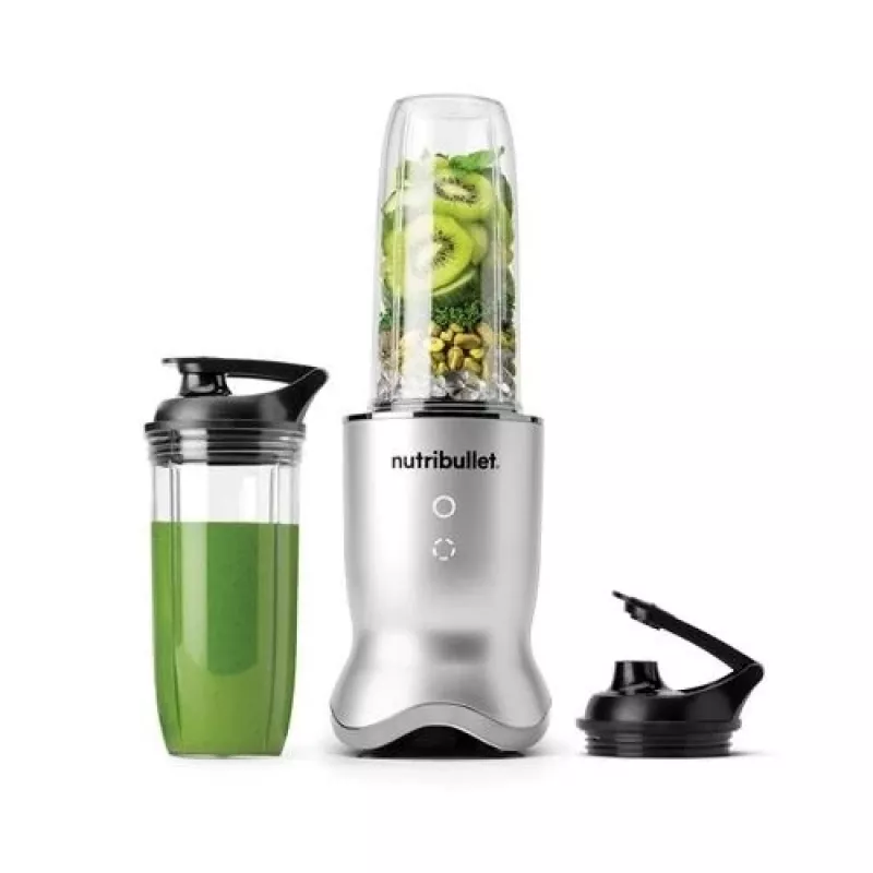 NutriBullet NB1206S Countertop blender 0.9 l 1200 W Silver, Black