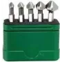 Wiha countersink bit-Set 5-piece 6.3 mm, 8.3 mm, 10.4 mm, 12.4 mm, 16.5 mm HSS 28027 1/4 (6.3 mm) 1 Set (28027)