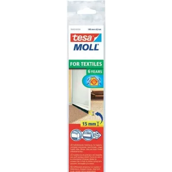 Door bottom seal Tesa 05403-102, self-adhesive transparent strip, length 1 m