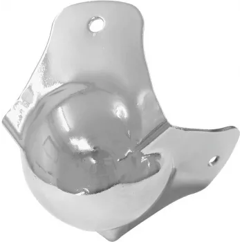 Steel corner with 3 legs Roadinger 41 mm – protective flightcase corner