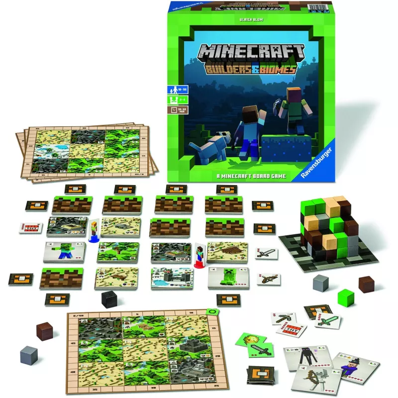 Minecraft Builder & Biomes, Board Game
