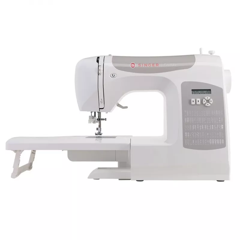 Computerised sewing machine SINGER C5205 Electric Grey White 1 Step