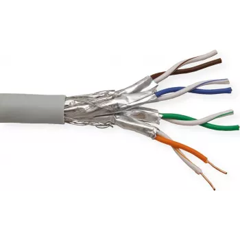 VALUE S/FTP Cable,Cat.7 Raw Cable (Class F), solid wire, Dca, 100 m (21.99.0886)