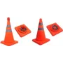 Safety Folding Cone IWH 540320 — Plastic, Easy-to-Fold