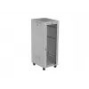 19 inch 32U LANBERG Standing Rack Cabinet 600×800 mm Gray with Glass Door and LCD (Flat Pack)