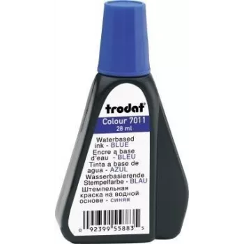 Trodat 7011 28ml Blue Ink (7011B)