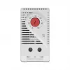 Thermostat DELOCK 66824, plastic housing, IP20, 30 W, 250 V, 10 A, 43×60×33 mm, grey/red
